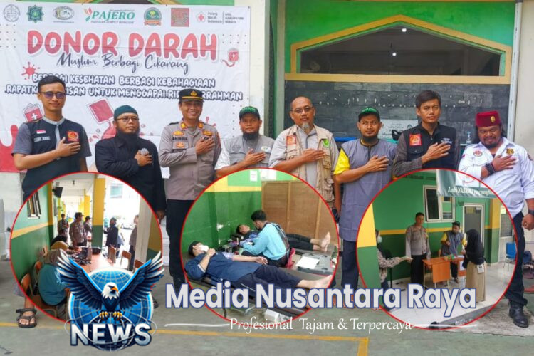 Anggota Polsek dan Polres Gelar Bakti Donor Darah Di Cikarang Selatan, Begini Kata Kapolsek Cikarang Selatan