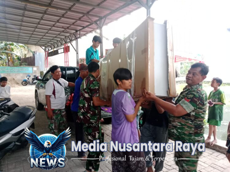 Menyulap Ruangan Kusam Menjadi Tempat Singgah Impian : Karya Bakti TNI Korem 051/WKT di Panti Asuhan As Soghiri