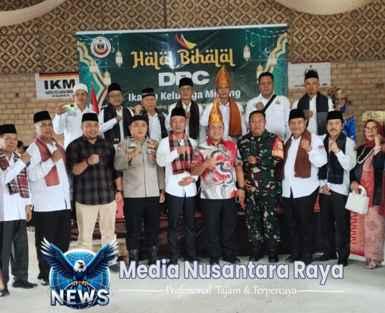 Haprianto Tanjung Hadiri Halal Bihalal DPC Ikatan Keluarga Minang (IKM) di Tugu Mulyo