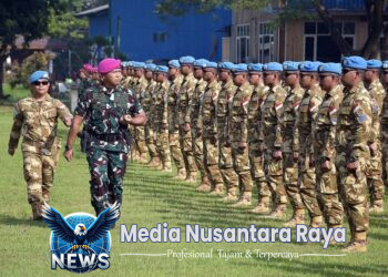 Komandan Pasmar 2 Sambut Kedatangan Satgas TNI Konga UNIFIL TA. 2024