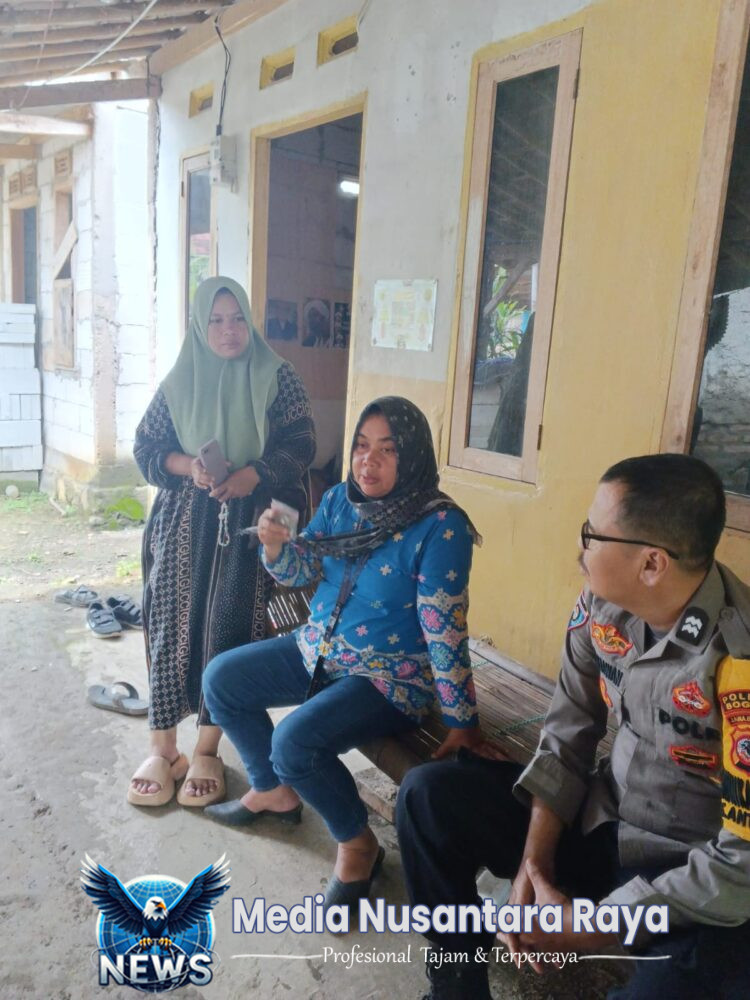 Bhabinkamtibmas Polsek Tanjungsari Sambang Warga masyarakat Sampaikan Himbauan Kamtibmas