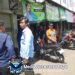 Panit Bimas Melaksanakan Kegiatan  Monitoring Dampak Penataan Pedagang kaki lima