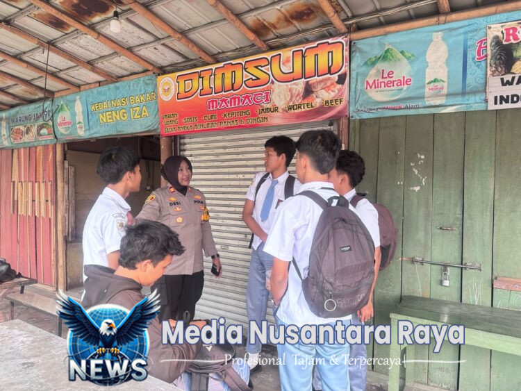 Kapolsek Dramaga Polres Bogor Giat Cooling Sistem Serap Informasi Situasi Wilayah Sekaligus Beri Himbauan Ajak Jaga Kondusifitas Cegah Gangguan Kamtibmas