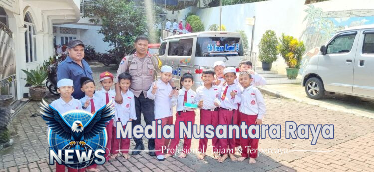 Bhabinkamtibmas Wilayah Hukum Polsek Dramaga Giat Polisi Sahabat Anak, Wujud Pelayanan Polri Untuk Masyarakat