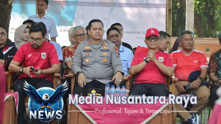 Wajah Baru Mayday di Nganjuk, Eksibisi Voli Satukan Pemerintah dan Buruh untuk Dukung Iklim Investasi