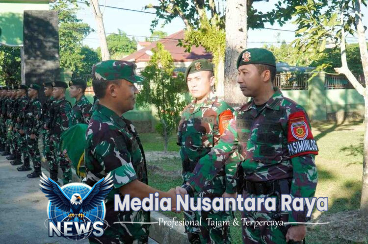 Kasdam VI/Mulawarman Kunjungi Pos Kotis Satgas Pamtas Yonarmed 11 Kostrad