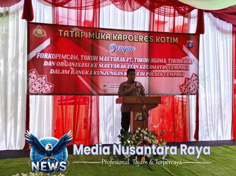 Kapolres Kotim Bersama PJU: Laksanakan Kunjungan Kerja dan Asistensi di Polsek Cempaga 