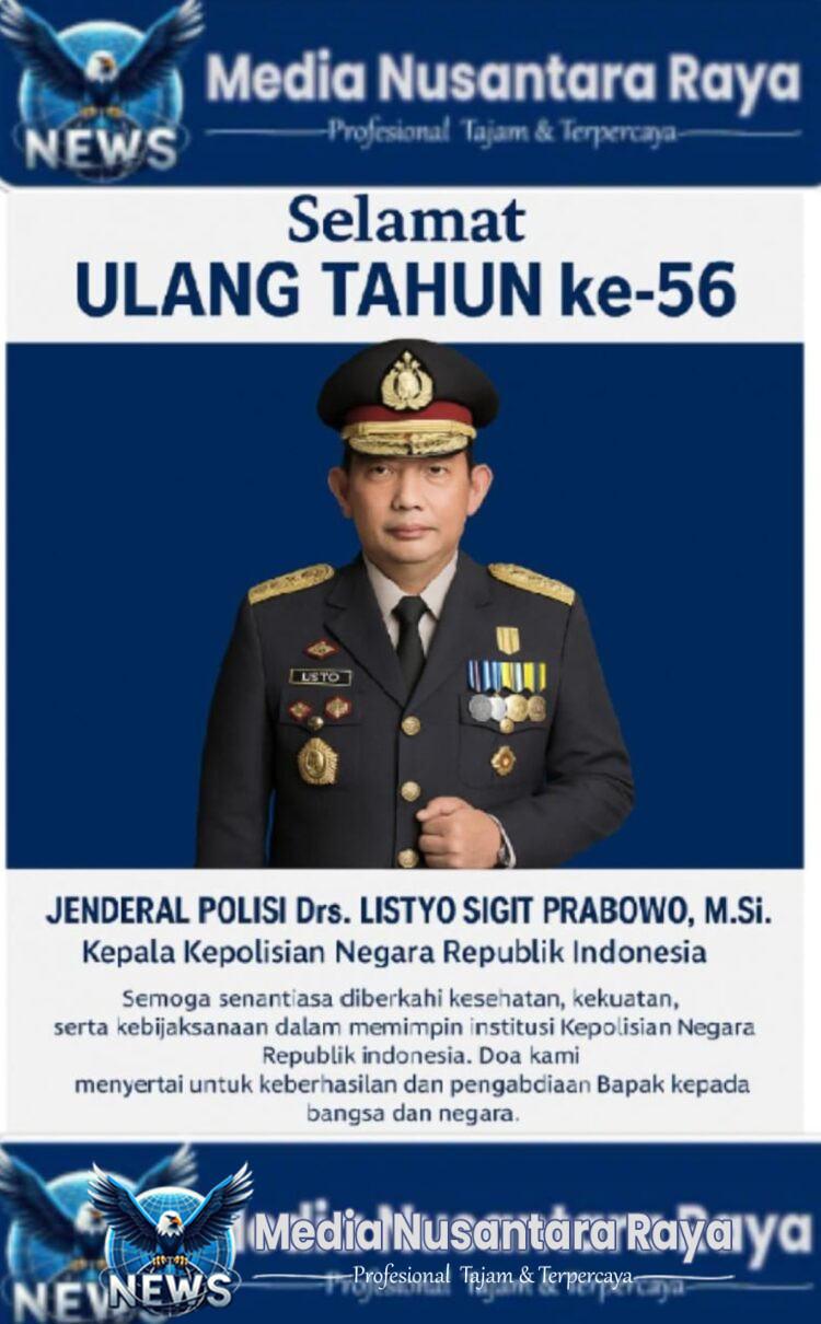 Selamat Ulang Tahun Ke 56 Jendral Polisi Drs.Listyo Sigit Prabowo.M.Si.