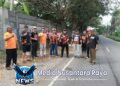 Kegiatan Sosial Jum’at Bersih Bersama Ormas Pemuda Pancasila Ranting Cibuntu. 