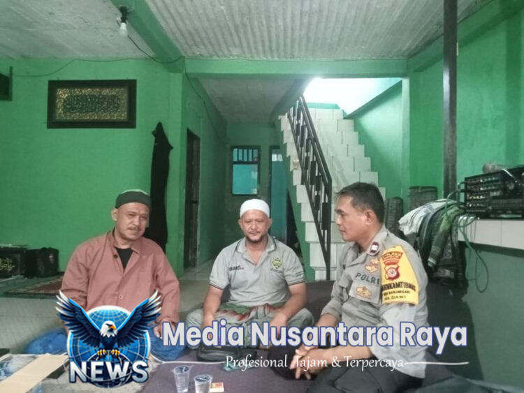 Bhabinkamtibmas Polsek CWI Polres Bogor Anjangsana Kamtibmas Kepada Tokoh Agama Ds.Banjarsari Kec Ciawi Kab.Bogor