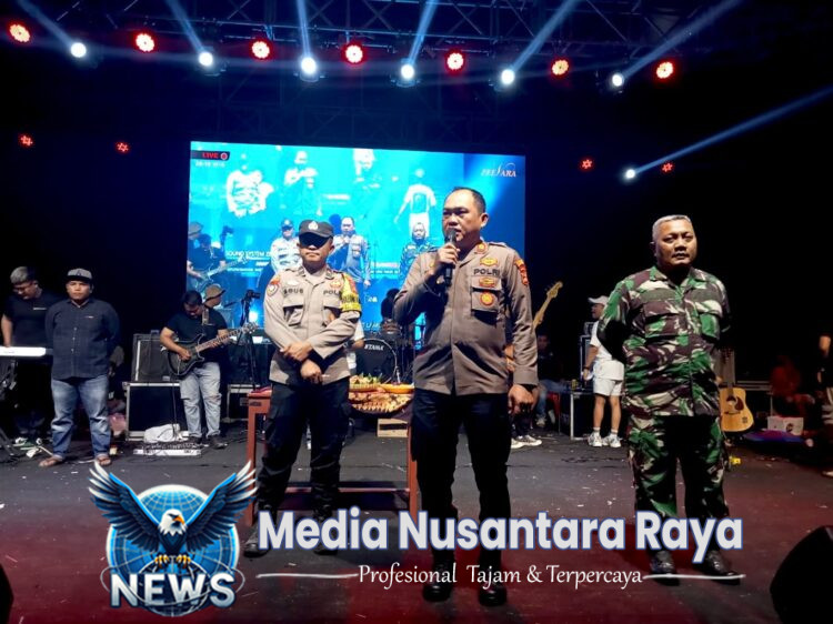 Pererat Persatuan Bikers Nusantara, Polres Lampung Tengah dan Jajaran Amankan Anniversary Motor CB Lampung ke-4 di Way Seputih