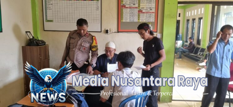 Bhabinkamtibmas Wilayah Hukum Polsek Dramaga Sambang Instansi Kantor Desa Sukadami, Sampaikan Himbauan Kamtibmas Ajak Sinergitas Jaga Kondusifitas Wilayah