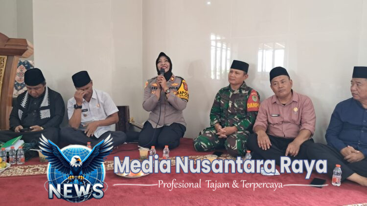 Kapolsek Dramaga Polres Bogor Bersama Forkompicam Dan Anggota Hadiri Pengajian Rutin MUI Tingkat Kecamatan Dramaga, Sampaikan Himbauan Kamtibmas