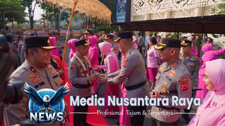 Kapolres Bogor Hadiri Acara Penyambutan Kapolda Jabar Irjen Pol Rudi Setiawan dan Pelepasan Komjen Pol Dr. Akhmad Wiyagus Secara Khidmat