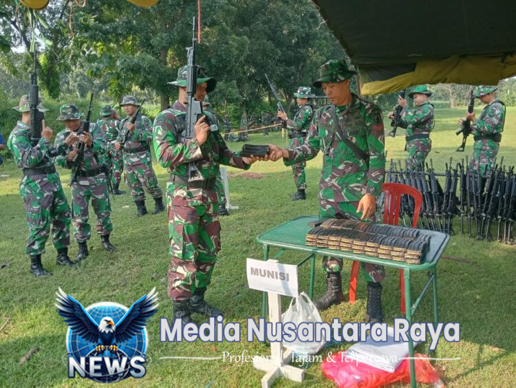 Asah Kemampuan Tempur, Kodim 0819 Pasuruan Gelar Latihan Menembak