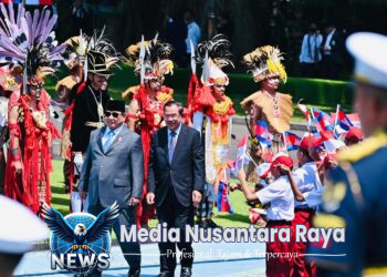 Presiden Prabowo Terima Kunjungan Resmi Presiden Senat Kerajaan Kamboja Hun Sen di Istana Jakarta