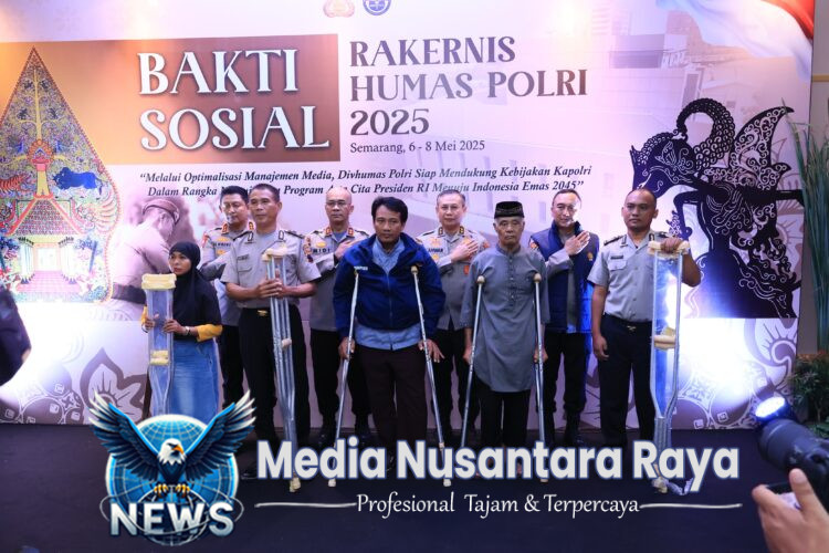 Rakernis Humas Polri 2025 Dibuka dengan Bakti Sosial dan Bakti Kesehatan di Akpol Semarang