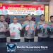 Polres Mesuji Gelar Konferensi Pers Terkait Unkap Tiga Kasus dan Salah Satunya Penipuan Padi atau Gabah