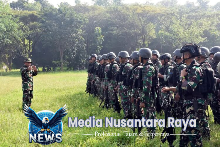 Tingkatkan Kemampuan Tempur dan Kesiapsiagaan, Prajurit Yonif 5 Marinir Laksanakan Latihan Menembak Reaksi
