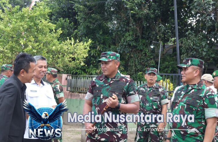 Dandim 0808 Sambut Kunjungan Kerja Danrem 081/DSJ Ke Kodim Blitar