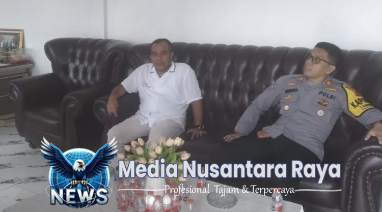Kapolsek Caringin Patroli Dialogis dengan Kepala Desa Pancawati, Sampaikan Pesan Kamtibmas