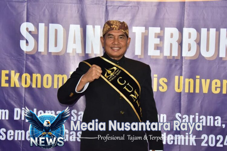 Sidang Terbuka Yudisium, Dankormar Lulus Cum Laude Program Doktor Feb Trisakti