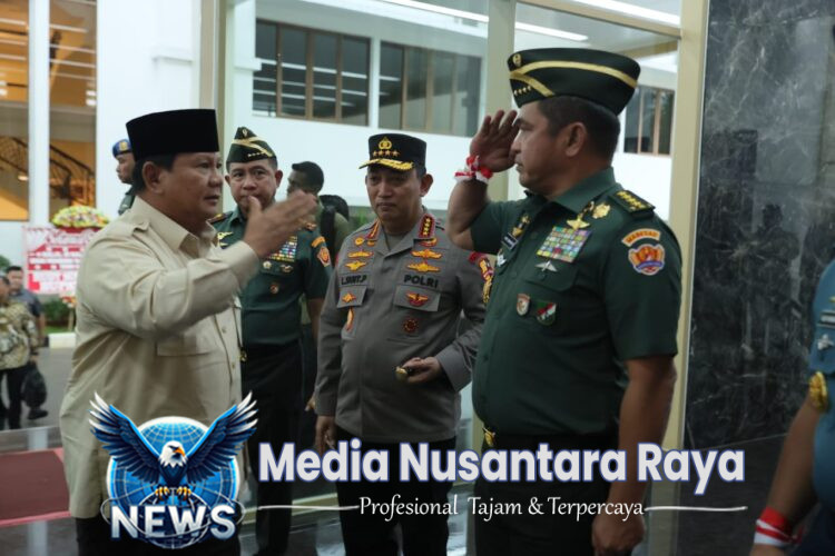 Kasad Hadiri Halal Bihalal Presiden dengan PPAD dan Keluarga Besar TNI-Polri