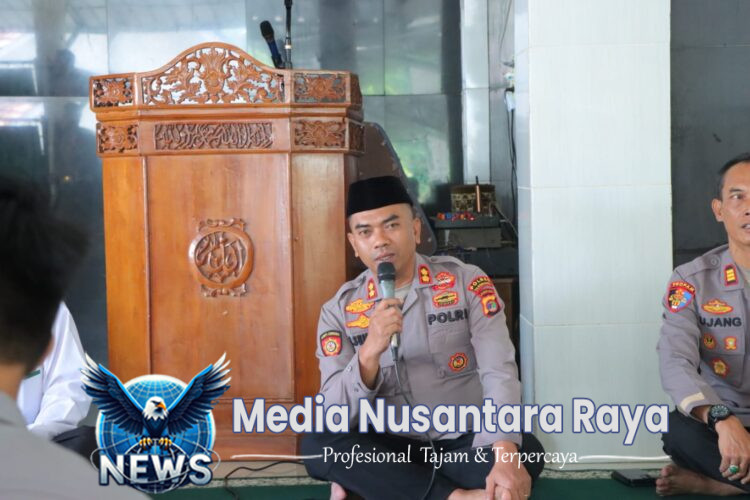 Serentak, Polres Tanggamus Gelar Pembinaan Rohani dan Mental untuk Seluruh Personel