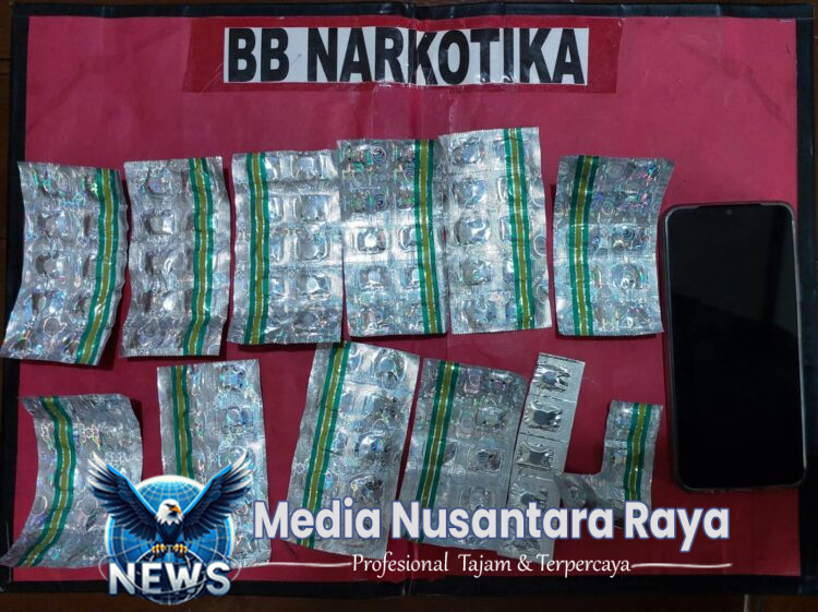 Edarkan Obat Terlarang, 2 Warga Lamtim Ditangkap Polisi