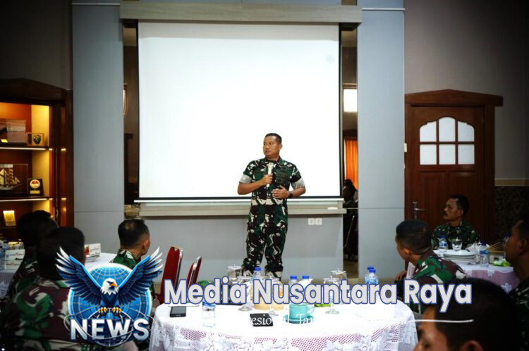 Danrem 083/BDJ Kumpulkan Perwira Dan Kabalak Aju Samakan Visi