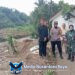 Kapolsek Dramaga Bersama Forkopimcam Tinjau Langsung Pembangunan Jembatan Rawayan di Desa Petir