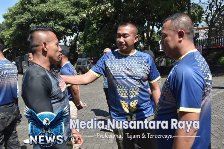 Wadan Brigif 2 Marinir Hadiri Kejuaraan Body Contes Dalam Rangka HUT ke 64 Divisi 2 Kostrad 