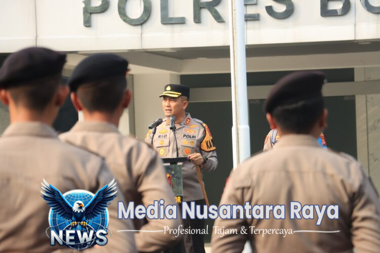 Kapolres Bogor Pimpin Apel Pengamanan Libur Panjang Waisak, Tegaskan Komitmen Jaga Kelancaran Lalin dan Kamtibmas Aman