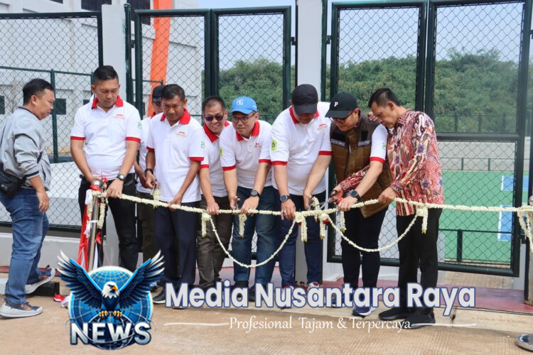 Kapolres Bogor Bersama Bupati Bogor Dan Forkopimda Menghadiri Peresmian Lapangan Tenis Kapten Muslihat Dan Pemberian Penghargaan Atlet, Pelatih, Mekanik Serta Official Pada Pon XXI Dan Peparnas XVII Tahun 2024
