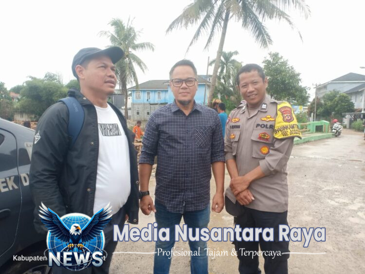 BHABINKAMTIBMAS GIAT ANJANGSANA WARGA SAMPAIKAN PESAN HARKAMTIBMAS
