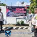 Cegah Aksi Premanisme, Polres Nganjuk Pasang Banner Imbauan di Titik Strategis 