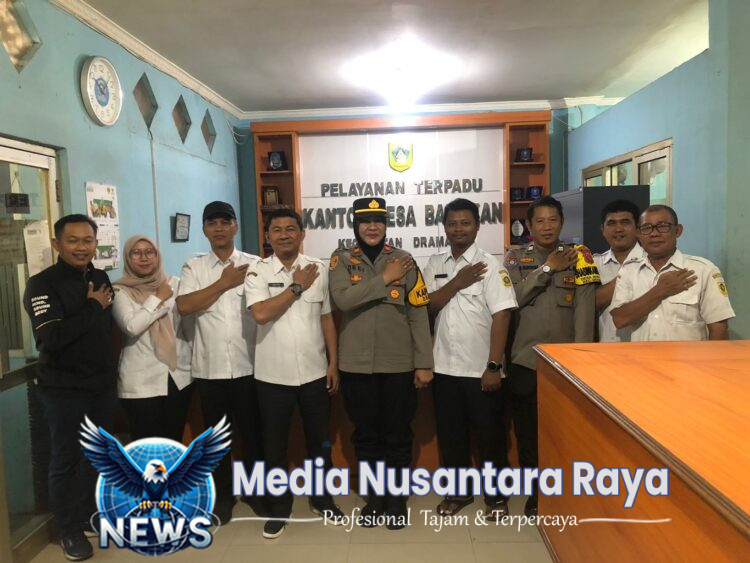 Kapolsek Dramaga Polres Bogor Giat Cooling Sistem Sambang Silahturahmi Kantor Desa Babakan Kec. Dramaga, Jalin Sinergitas Ajak Jaga Kondusifitas Cegah Gangguan Kamtibmas