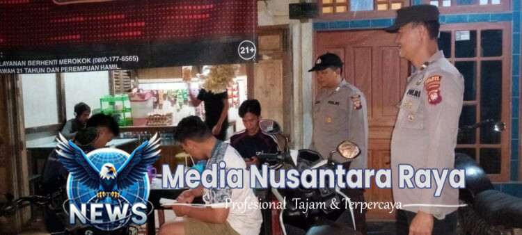 Samapta Polsek Menyuke Laksanakan Patroli Malam Antisipasi Premanisme