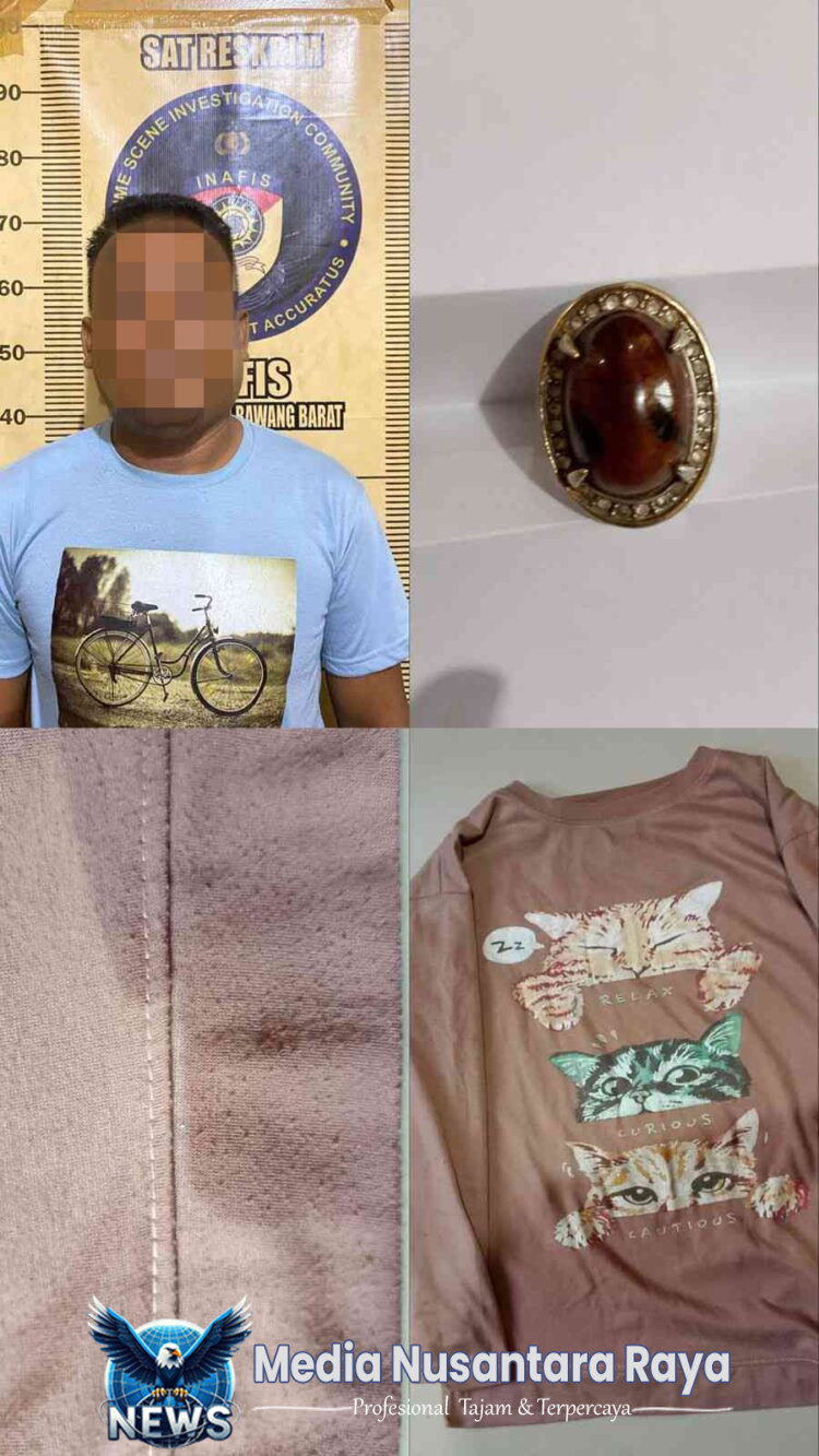 Satuan Reskrim Polres Tulang Bawang Barat Amankan Pelaku KDRT