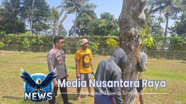 Polsek Caringin melakukan upaya pencegahan Kriminalitas dan Premanisme di wilayah Kabupaten Bogor Kecamatan Caringin
