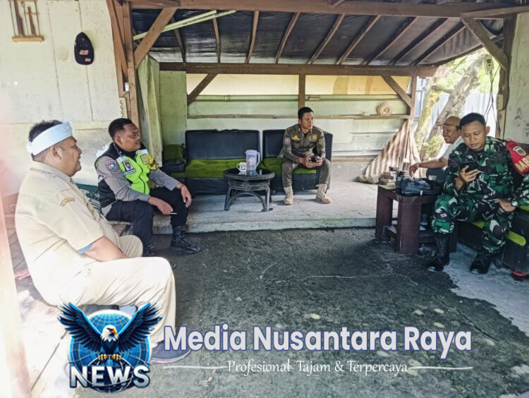 Sinergitas TNI-POLRI Polsek Parungpanjang Polres Bogor Polda Jawa Barat Melaksanakan Silaturahmi warga