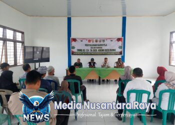 Penyuluhan Karhutla dalam Rangka TMMD ke-124 Digelar di Bukit Kayu Kapur, Masyarakat Antusias Ikuti Simulasi