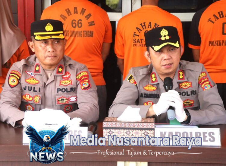 Polres Lampung Tengah Ungkap Kasus Penganiayaan Berujung Maut di Terusan Nunyai