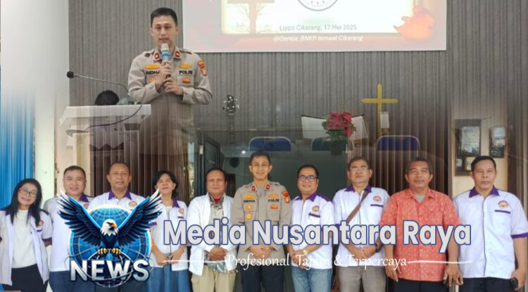 Kapolsek Cikarang Selatan Tekankan Pentingnya Kerukunan Antar umat Beragama di Musda MUKI Bekasi