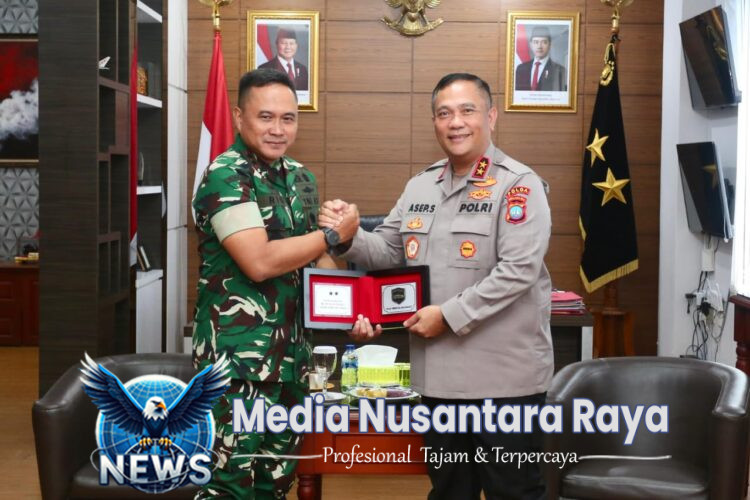 Pangdam I/BB Lakukan Silaturahmi ke Polda Kepri untuk Pererat Koordinasi Pengamanan Wilayah
