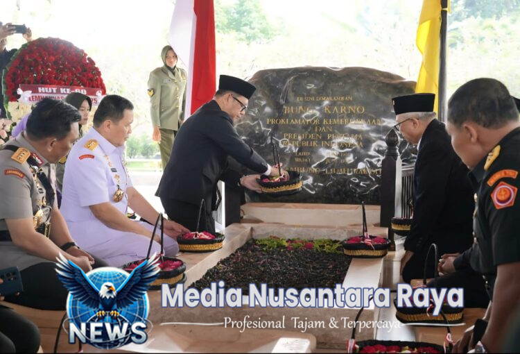 Jelang HUT ke 60, Lemhanas RI Ziarah ke Makam Bung Karno, TB Ace: Lemhanas Jadi, Warisan Wujudkan Indonesia Kuat dan Maju