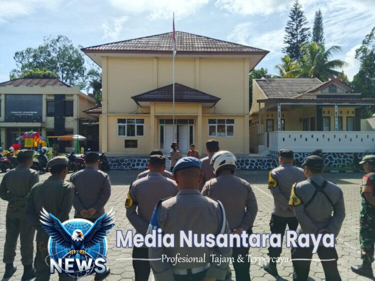 Muspika Megamendung Gelar Apel Gabungan dan Operasi Premanisme, 11 Pak Ogah Diamankan