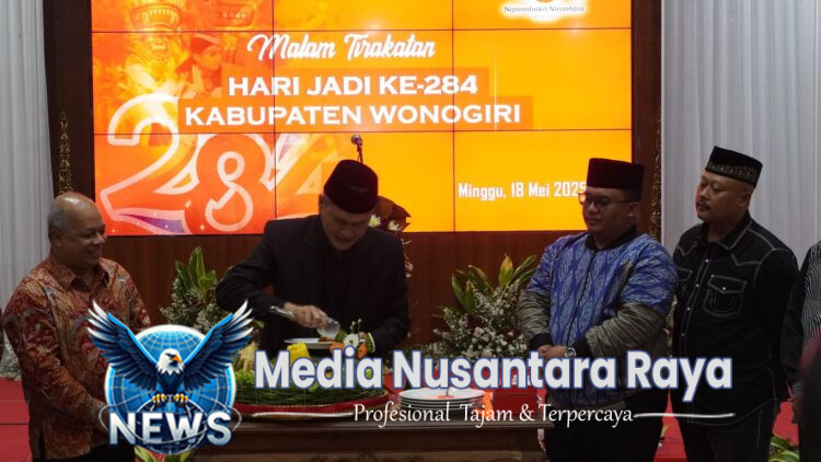 Kapolres Wonogiri Hadiri Malam Tirakatan HUT ke-284 Kabupaten Wonogiri Sebagai Wujud Sinergitas Polri dan Pemerintah Daerah