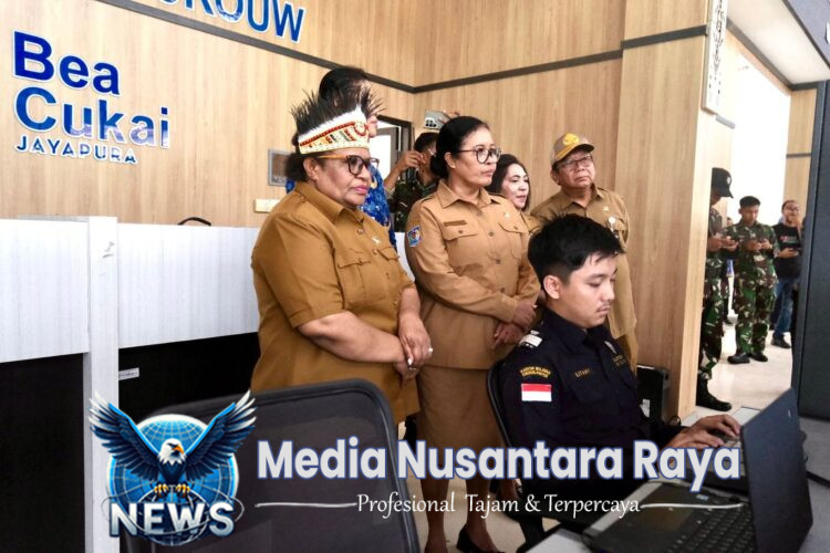 Wamendagri Ribka Haluk Tinjau PLBN Skouw, Pastikan Peningkatan Layanan dan Interaksi Ekonomi Lintas Batas