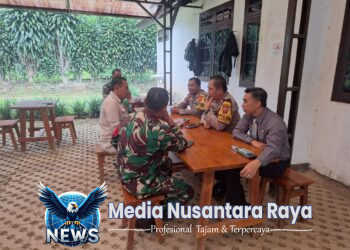 Sambang Dialogis Bhabinkamtibmas Desa Tugu Utara Berikan Himbauan Kamtibmas